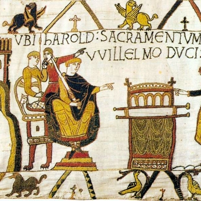 The relic in the palace of William of Normandy. The first appearance of St Offraed’s Relic in a historical document.