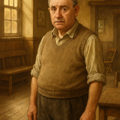 Mr Lantern. Village caretaker, amateur meteorologist and telescope maker.