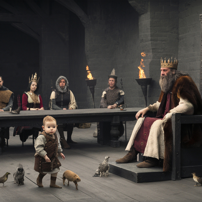 927 AD | Offraed as a toddler.